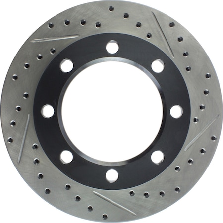 Centric Parts Sport Drilled/Slotted Brake Rotor, 127.65012L 127.65012L